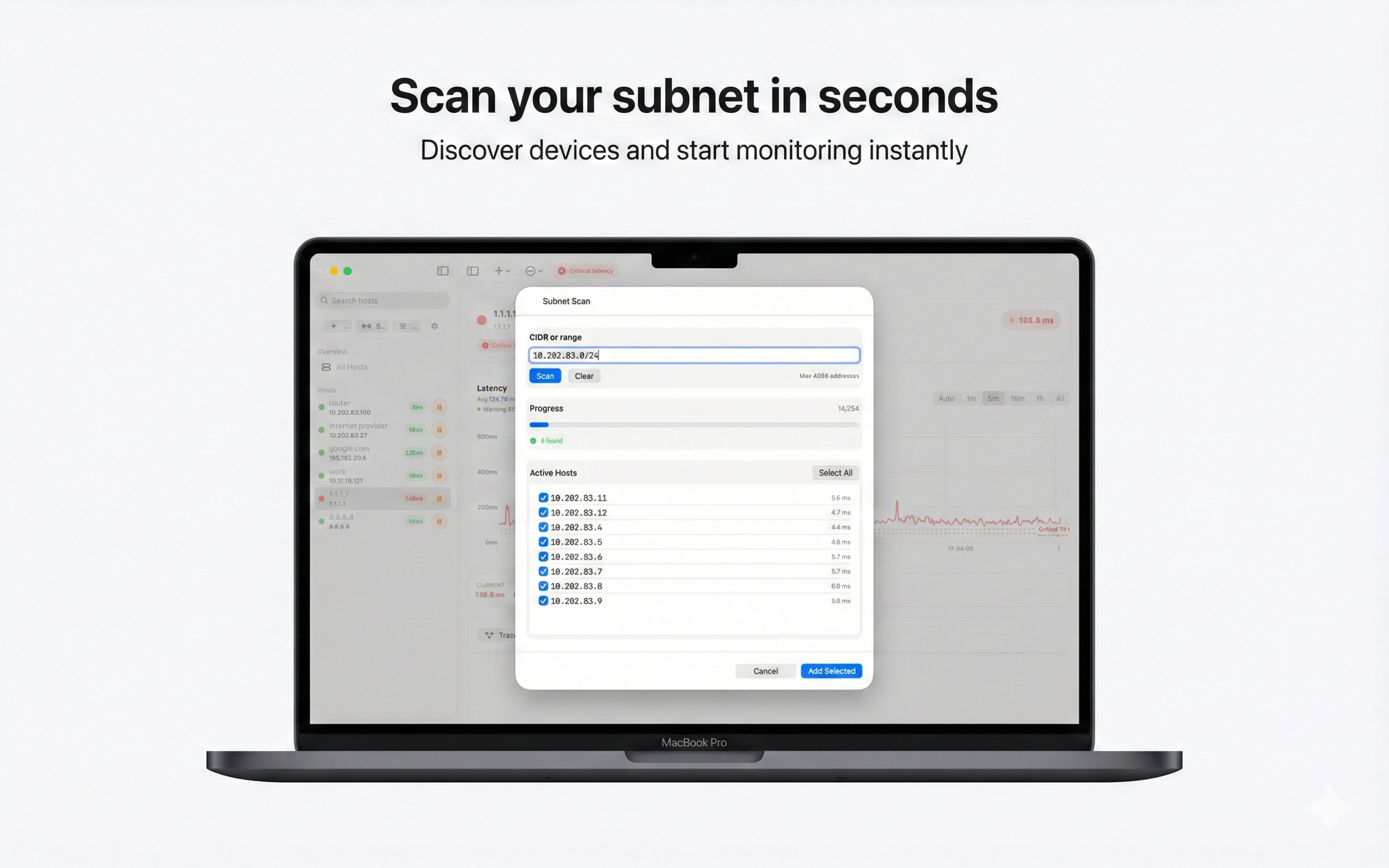NetPing Monitor - Screenshot 5 showing product features and functionality
