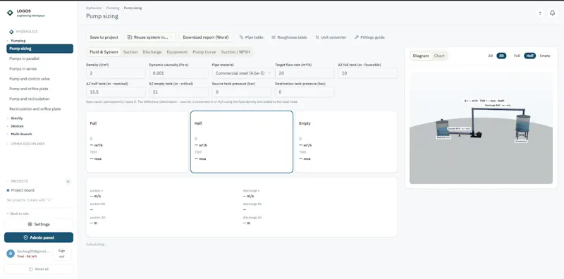 LOGOS — Engineering Workspace screenshot 2