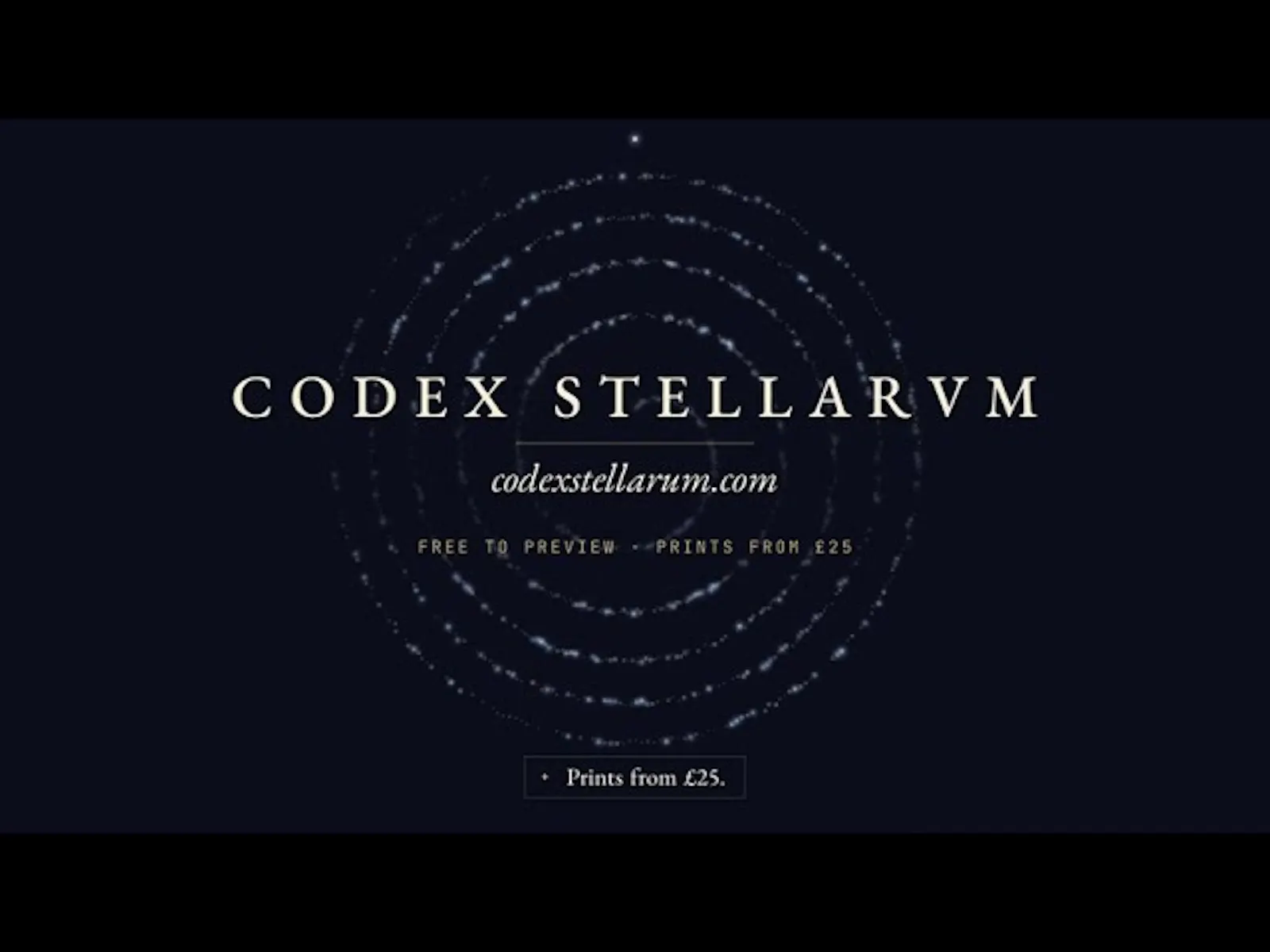 Codex Stellarum screenshot 1 (video preview)