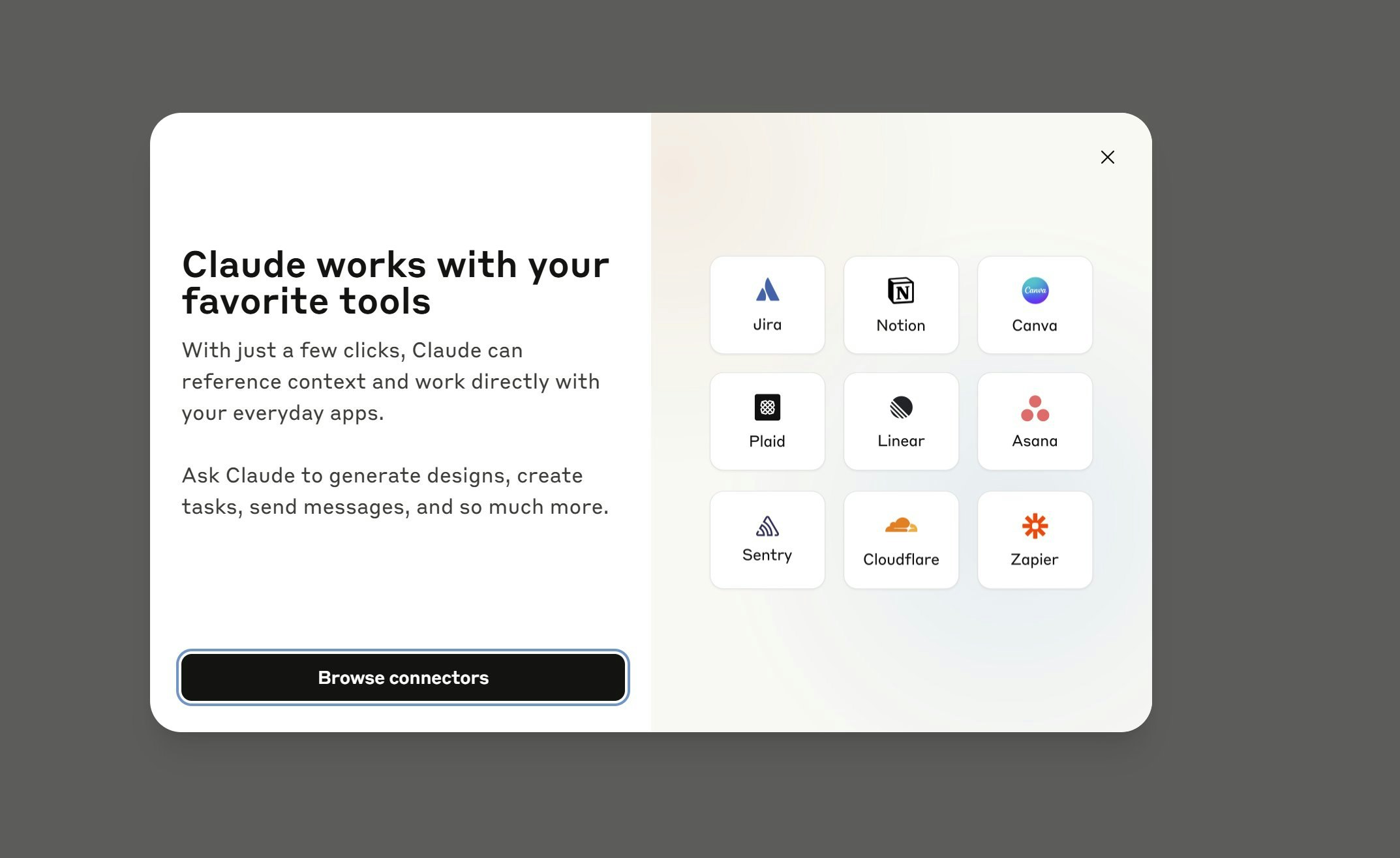 Claude Connectors gallery image