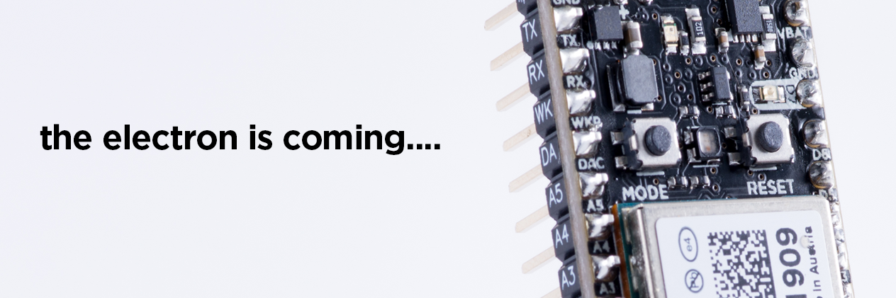 ProductHunt banner for @particle