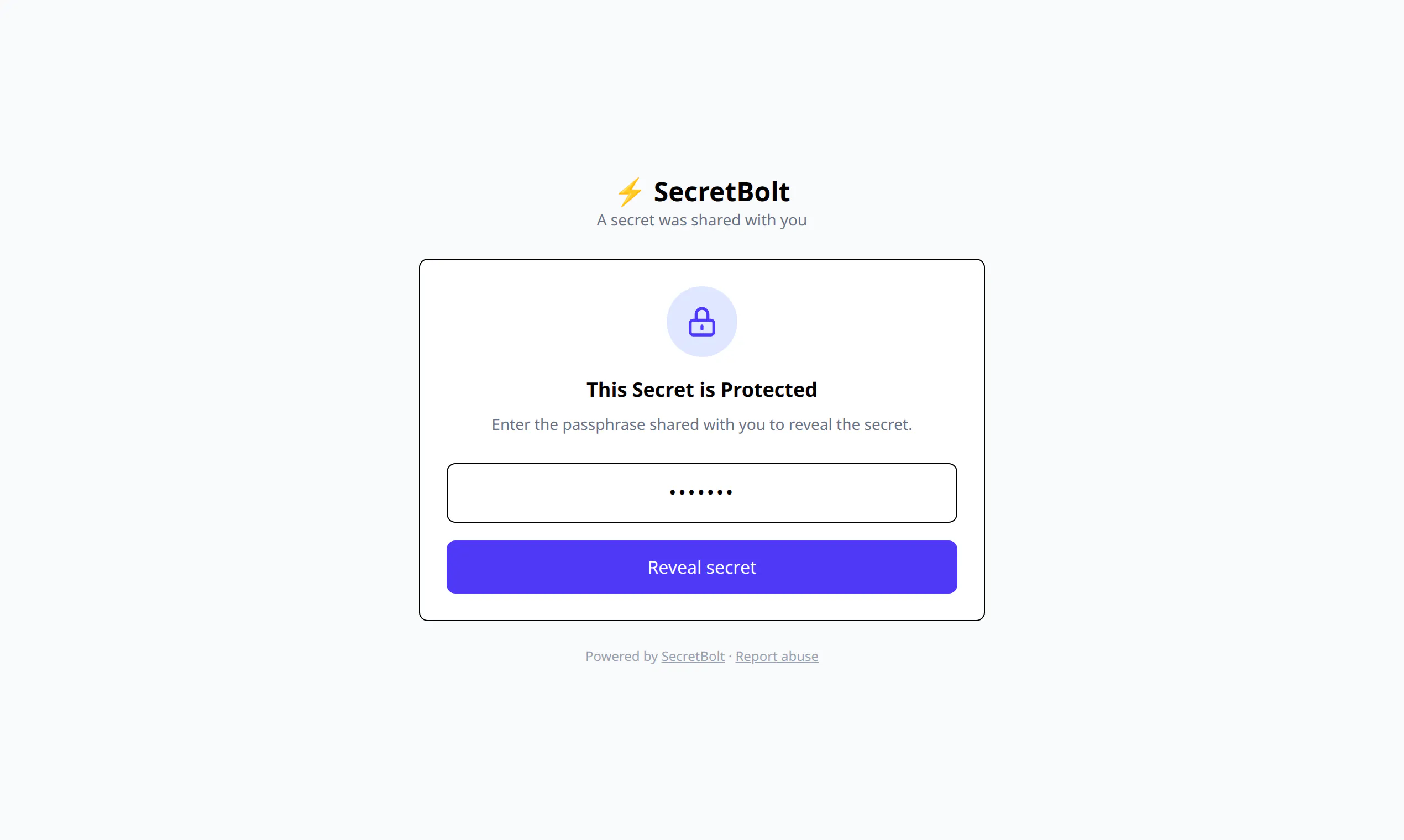 SecretBolt gallery image