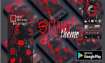 Scarlet Theme for KLWP image