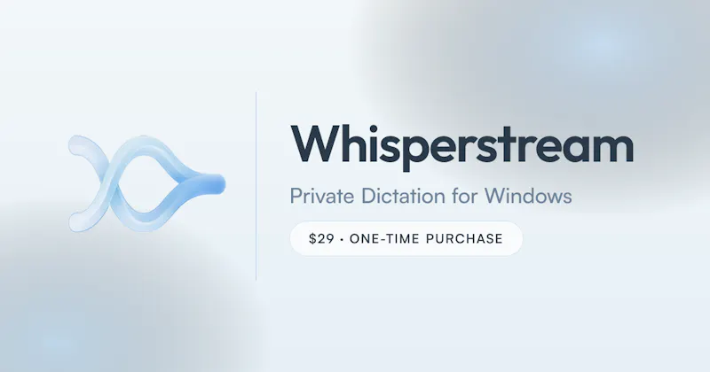 Whisperstream screenshot 2