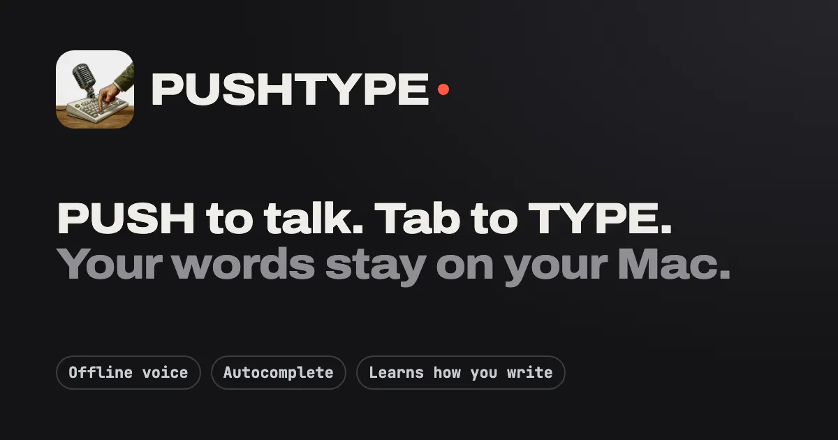 PUSHTYPE gallery image