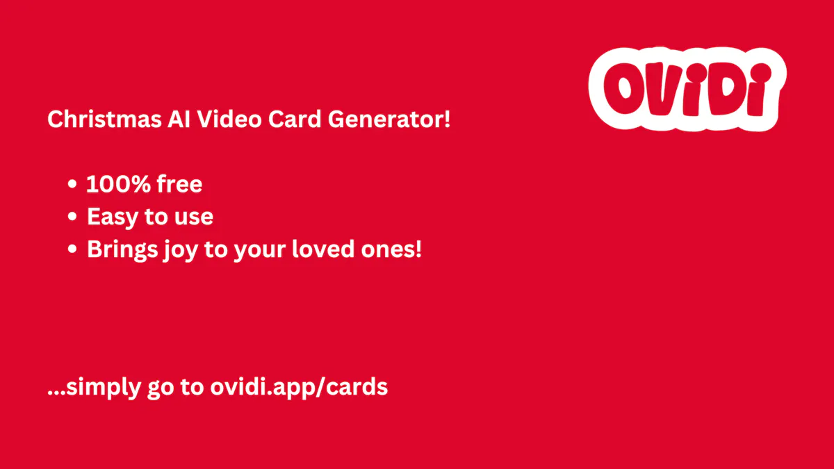 Free Christmas AI Video Card Generator