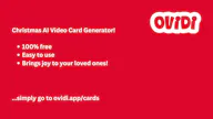 Free Christmas AI Video Card Generator
