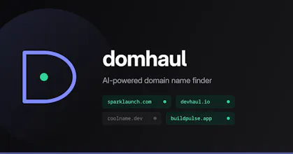 domhaul — Find Available Domain Names gallery image