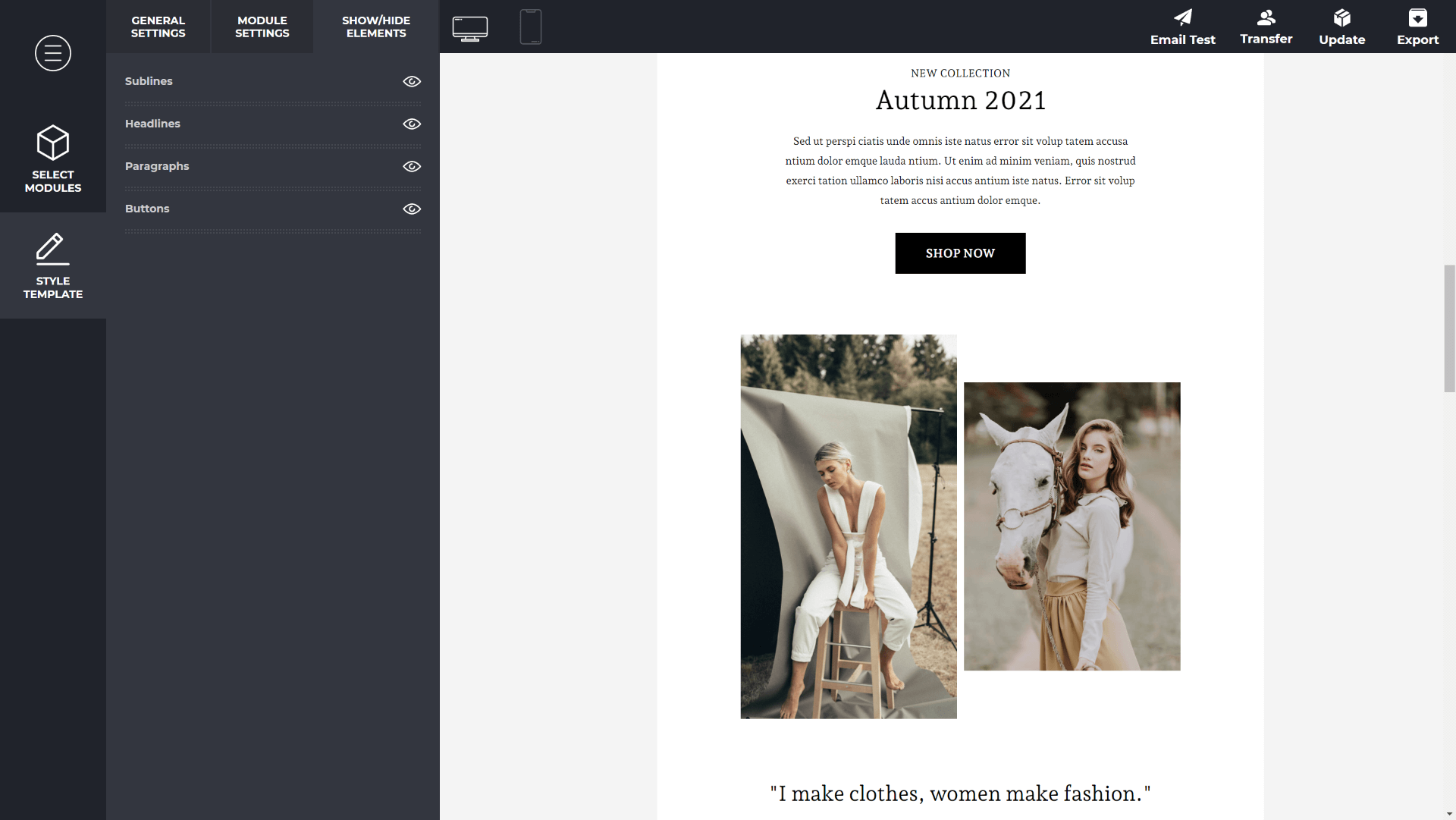 Modules Composer gallery image