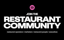 Restaurant Community media 2
