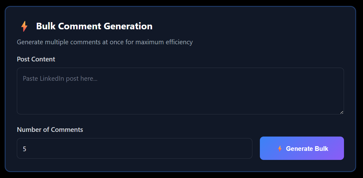 LinkedIn Comment AI screenshot 8