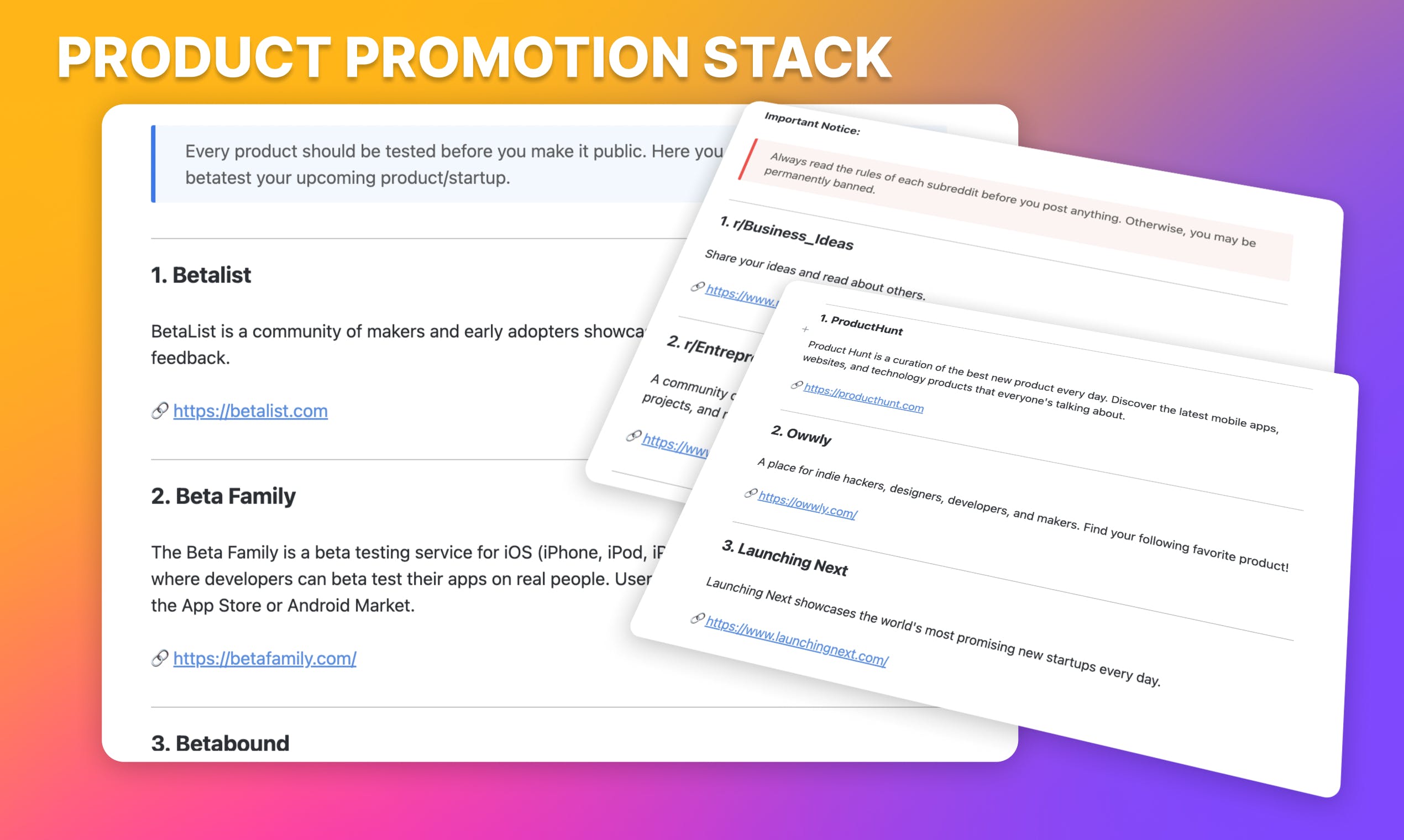 Product Promotion Stack media 1
