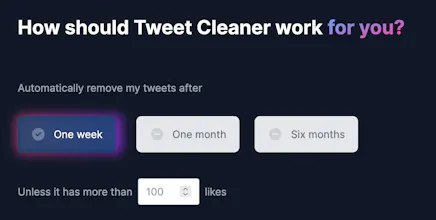 Tweet Cleaner gallery image