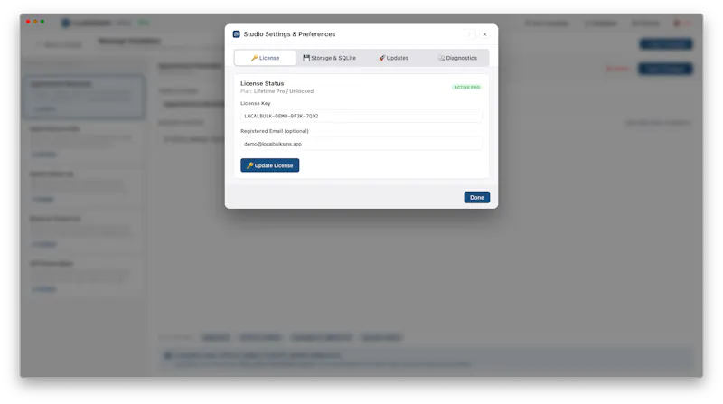 LocalBulkSMS screenshot 9
