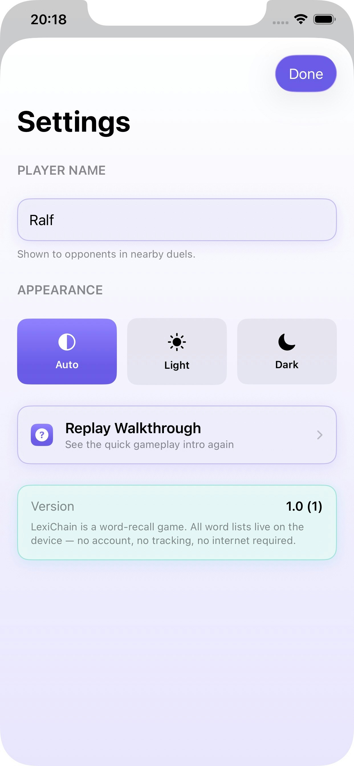LexiChain gallery image