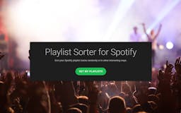 Playlist Sorter for Spotify media 1