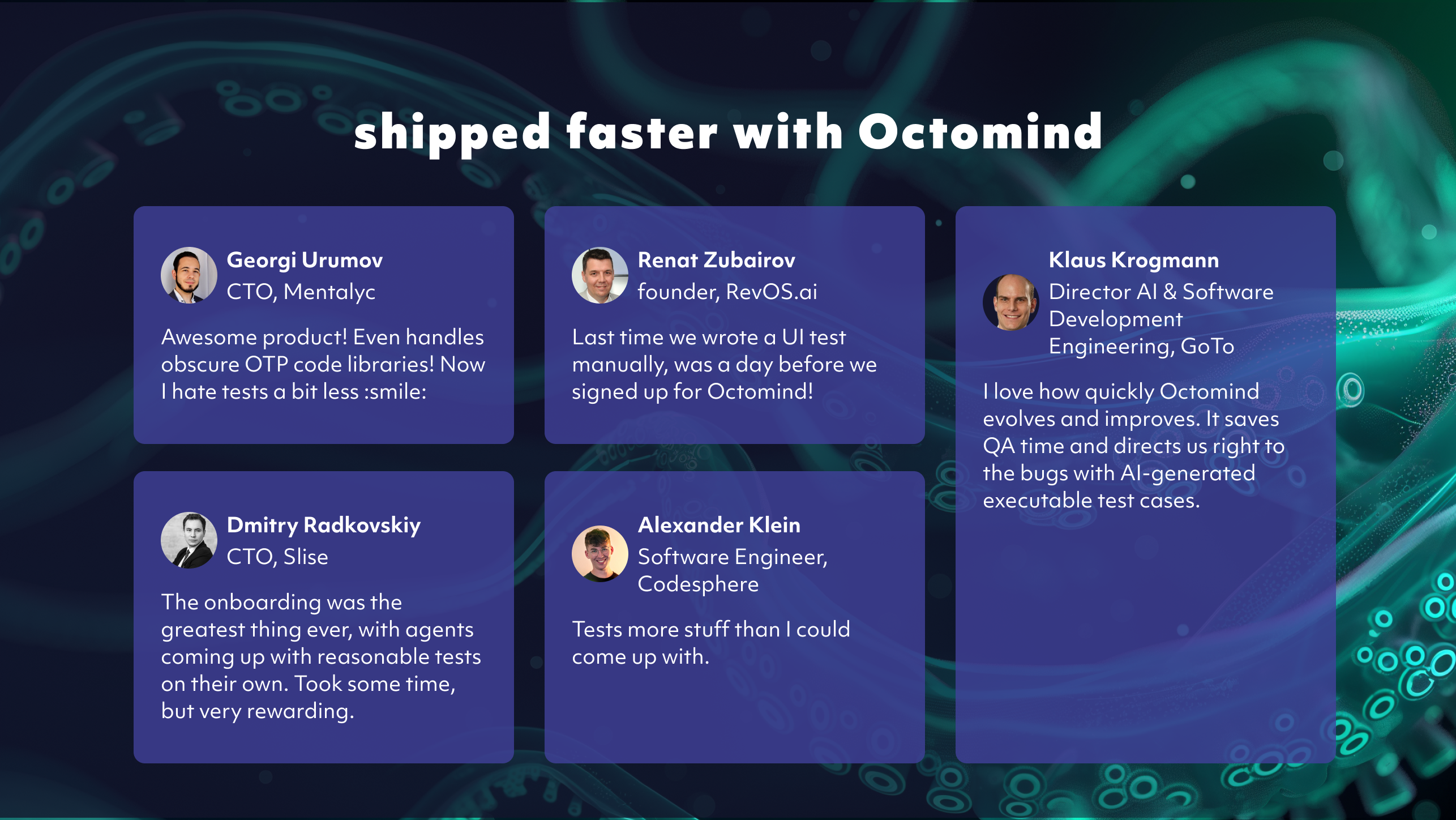 Агент QA Octomind - AI-мощное сквозное тестирование медиа 5