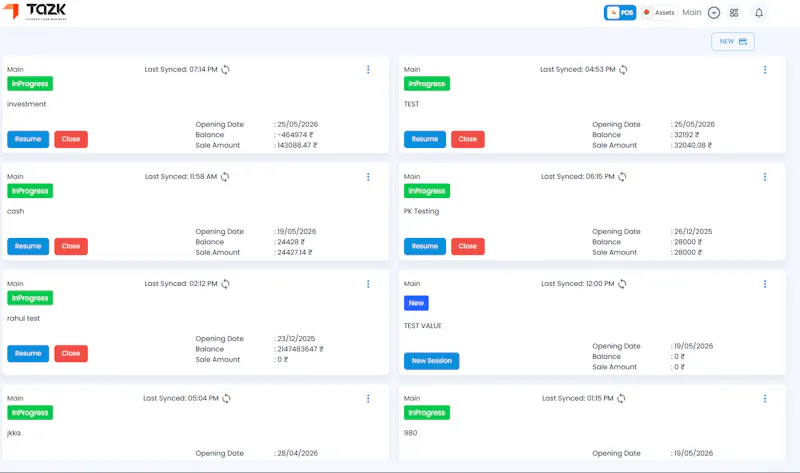 Tazk POS screenshot 3