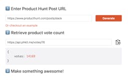 Vote Count for Product Hunt media 1