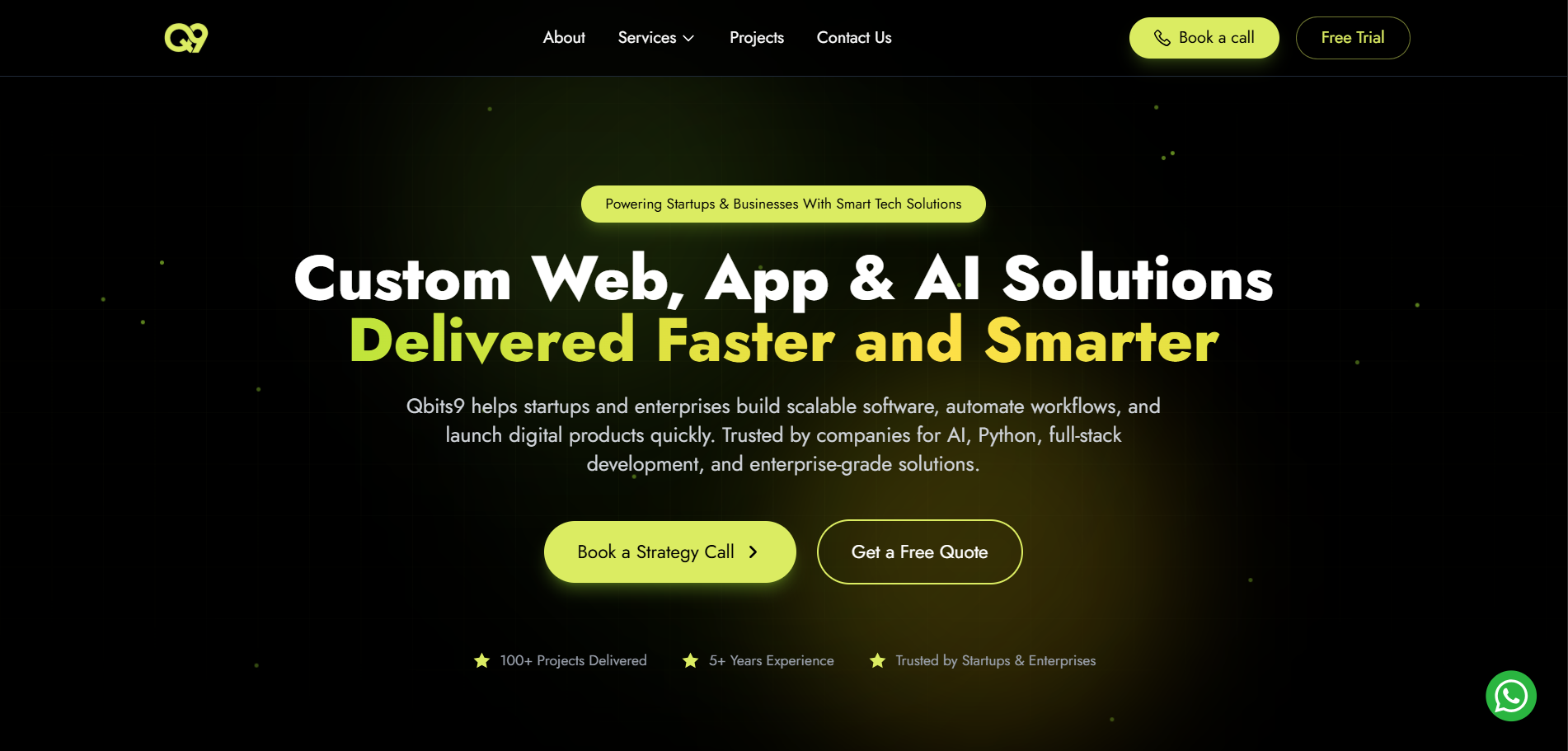 QBits9 - Main screenshot showing features and interface