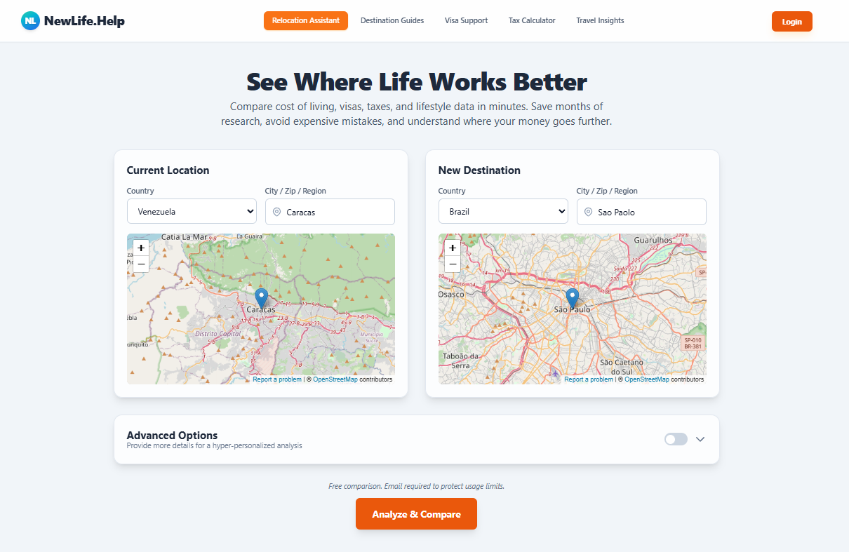 NewLife.Help - Main product screenshot demonstrating key features and user interface
