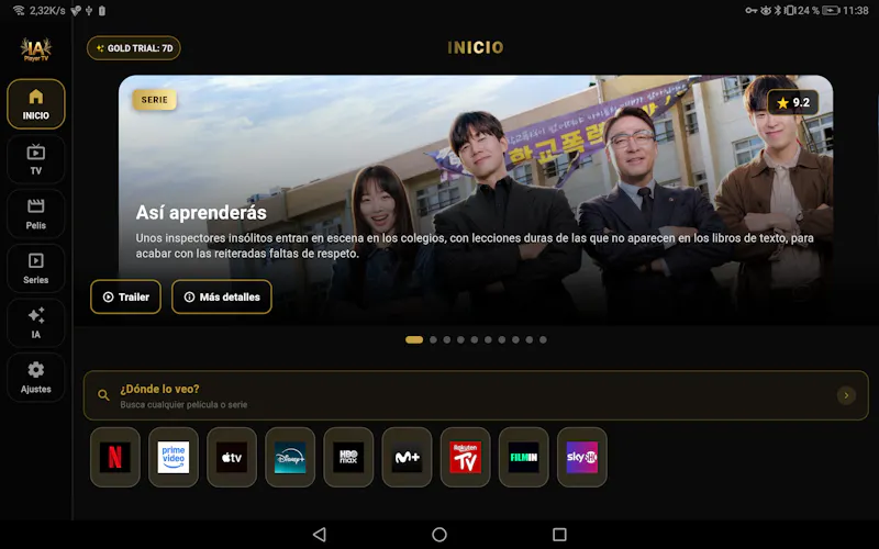 IA Player TV Gold screenshot 10