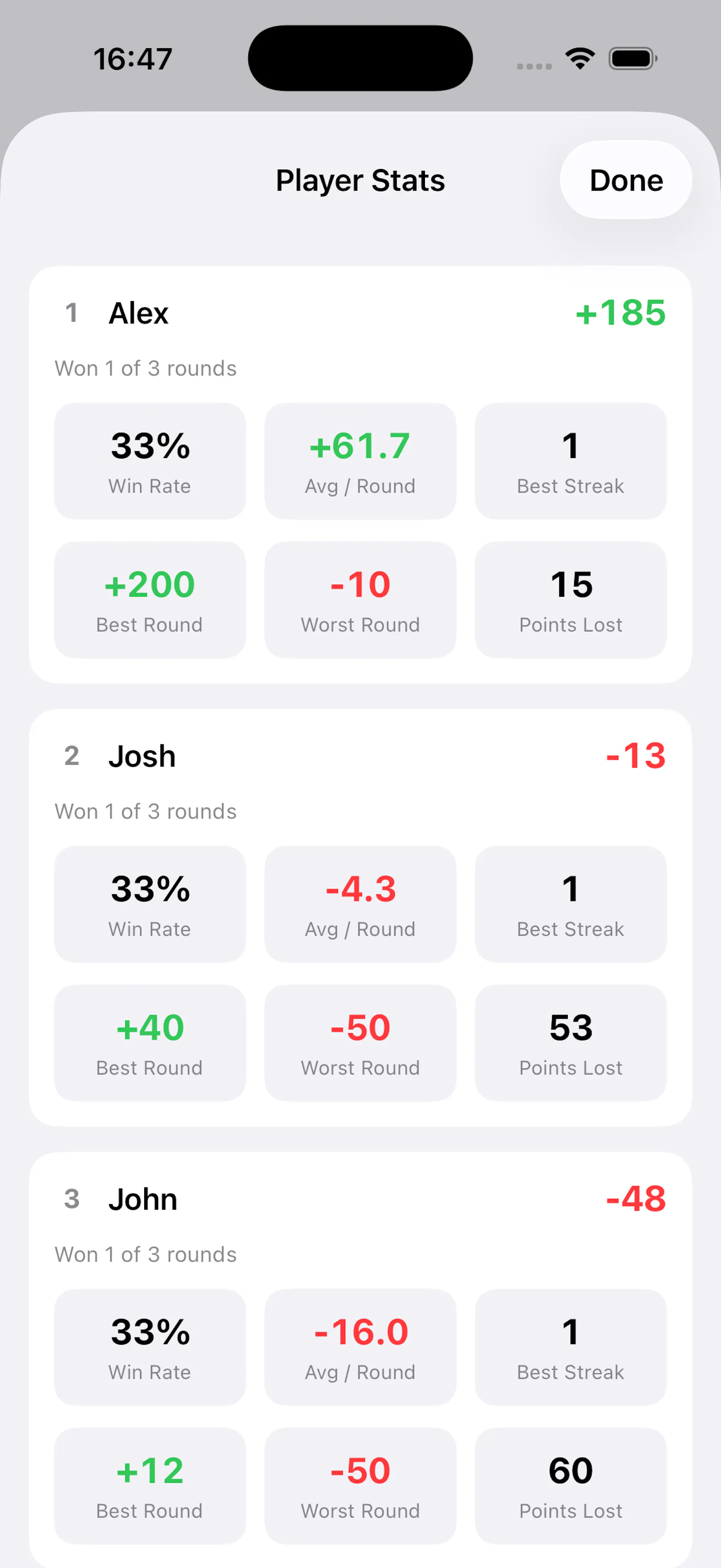 Cal For Me — Keep score. Settle up. screenshot 7