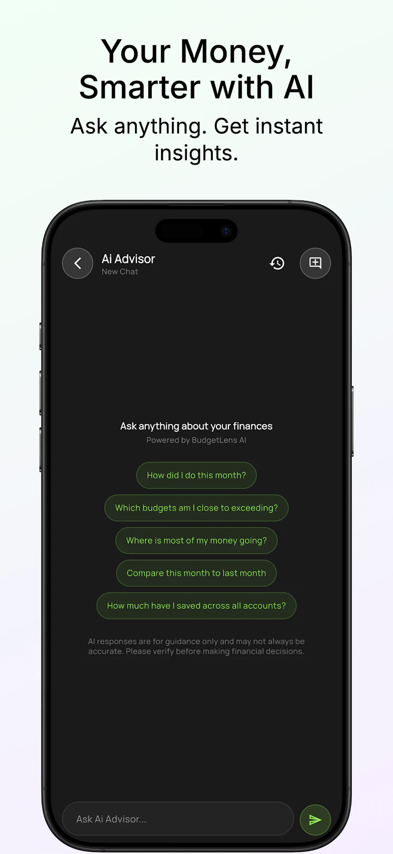 BudgetLens screenshot 3