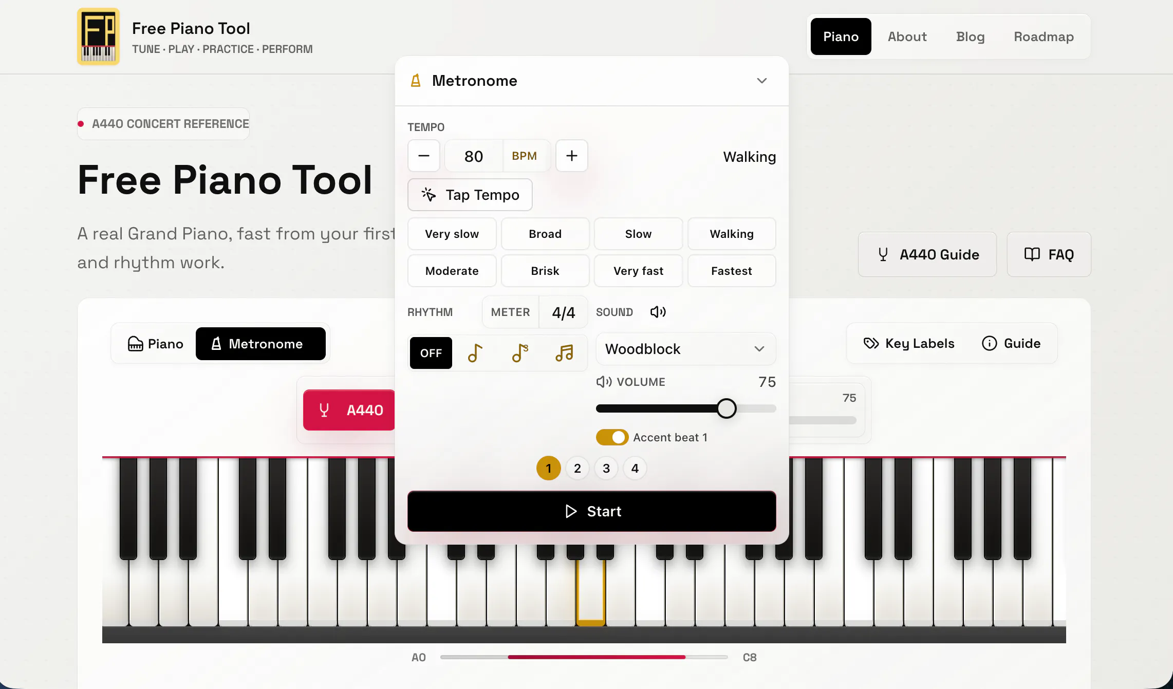 Free Piano Tool gallery image