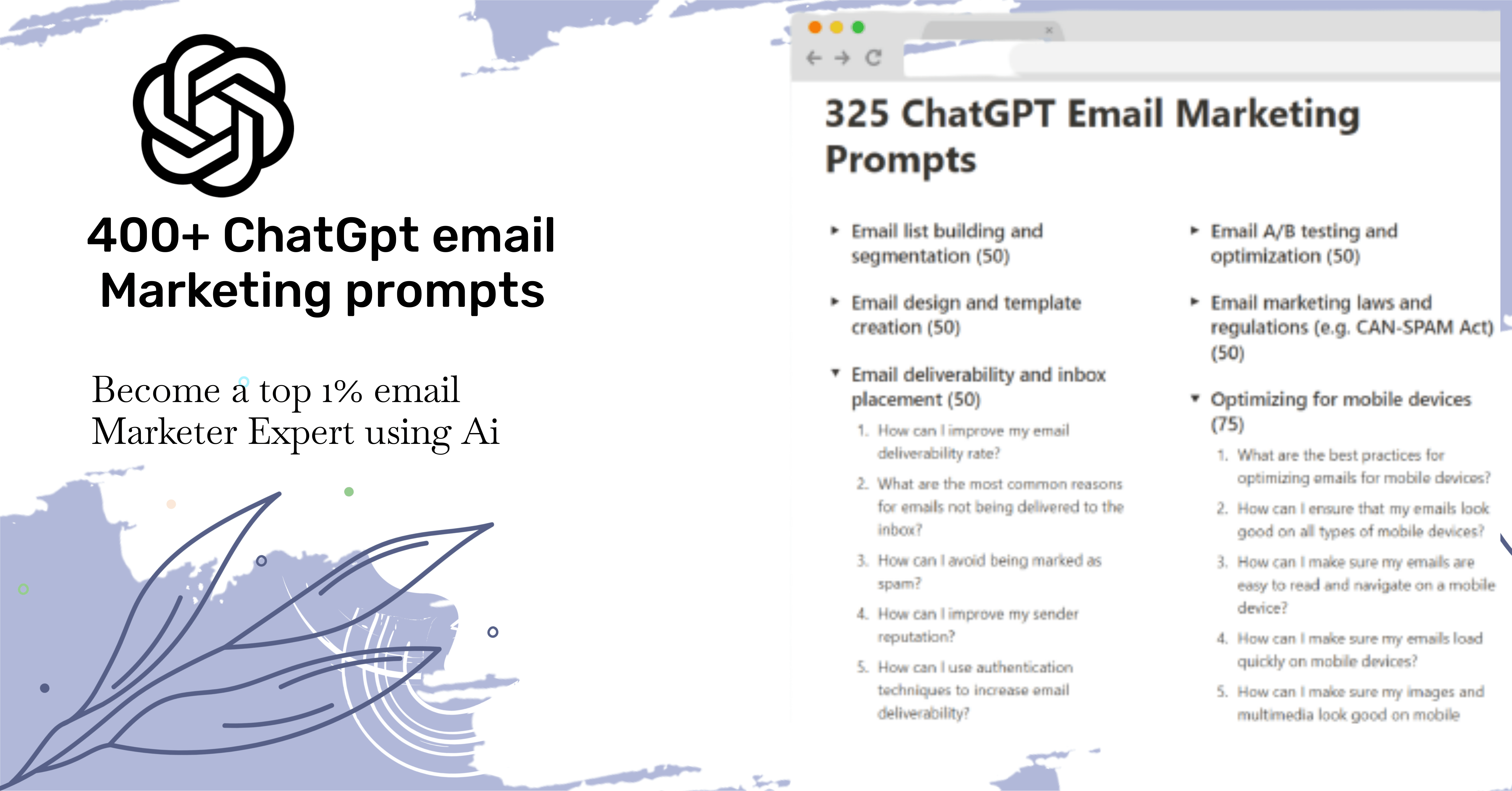 ChatGPT prompts Email media 1