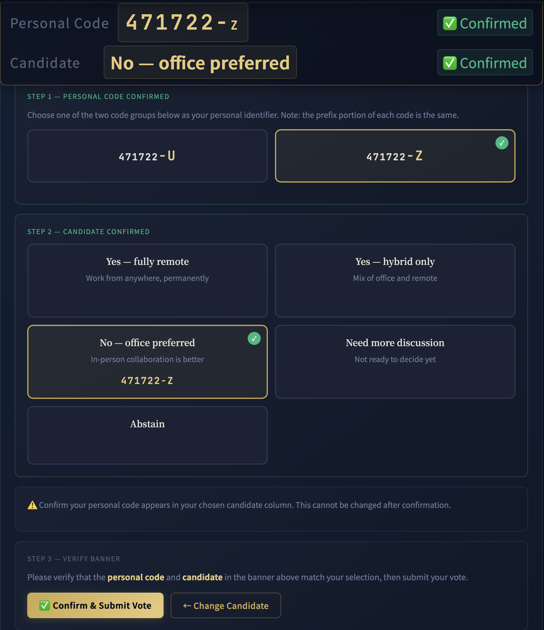 Ballotix Labs / Secure Election System gallery image