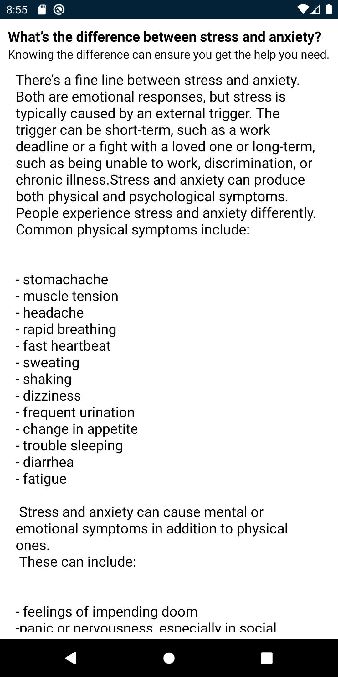 Emotional health gallery image