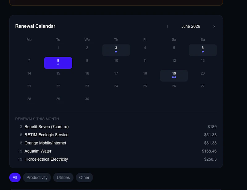 SubWise screenshot 5