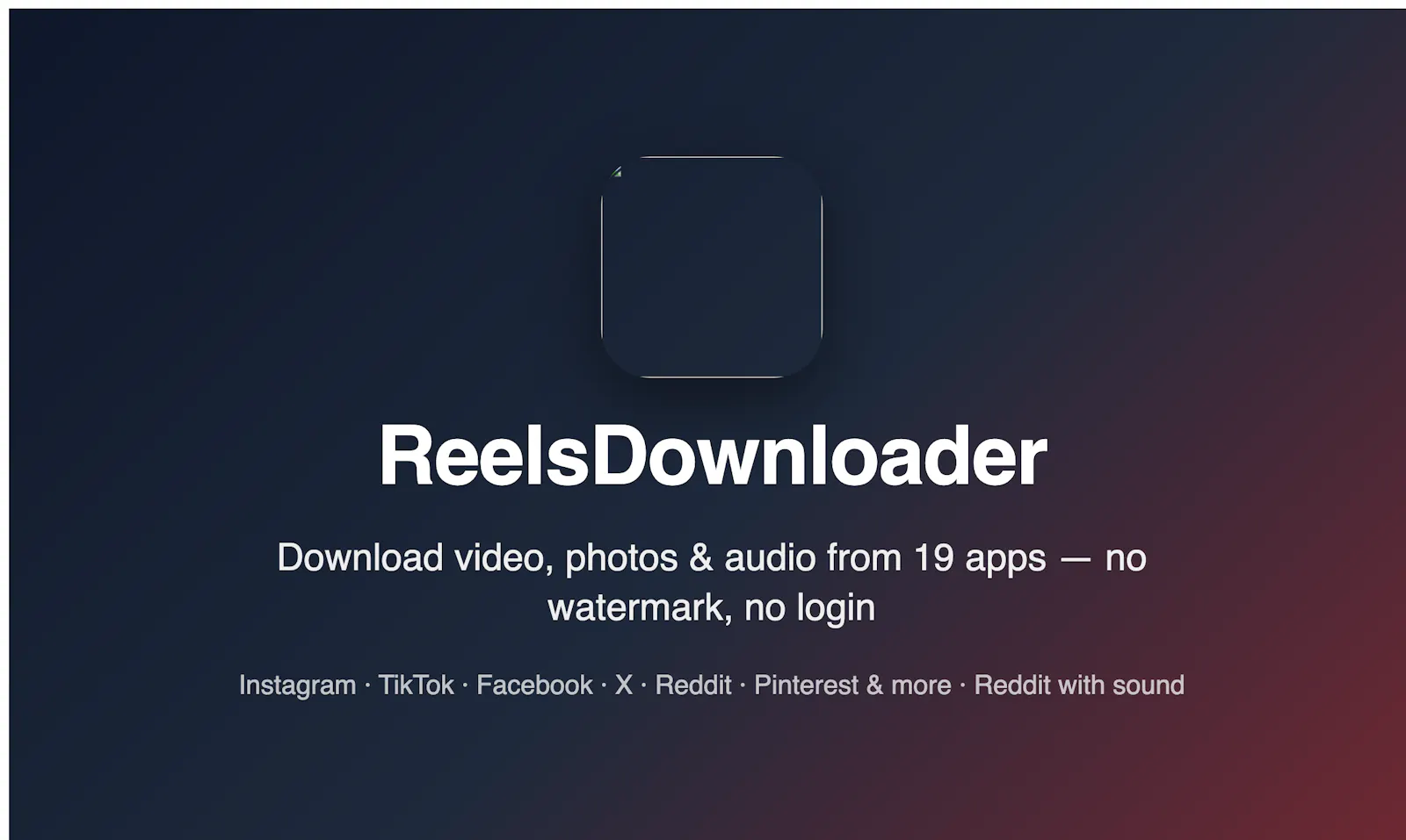 ReelsDownloader screenshot 1