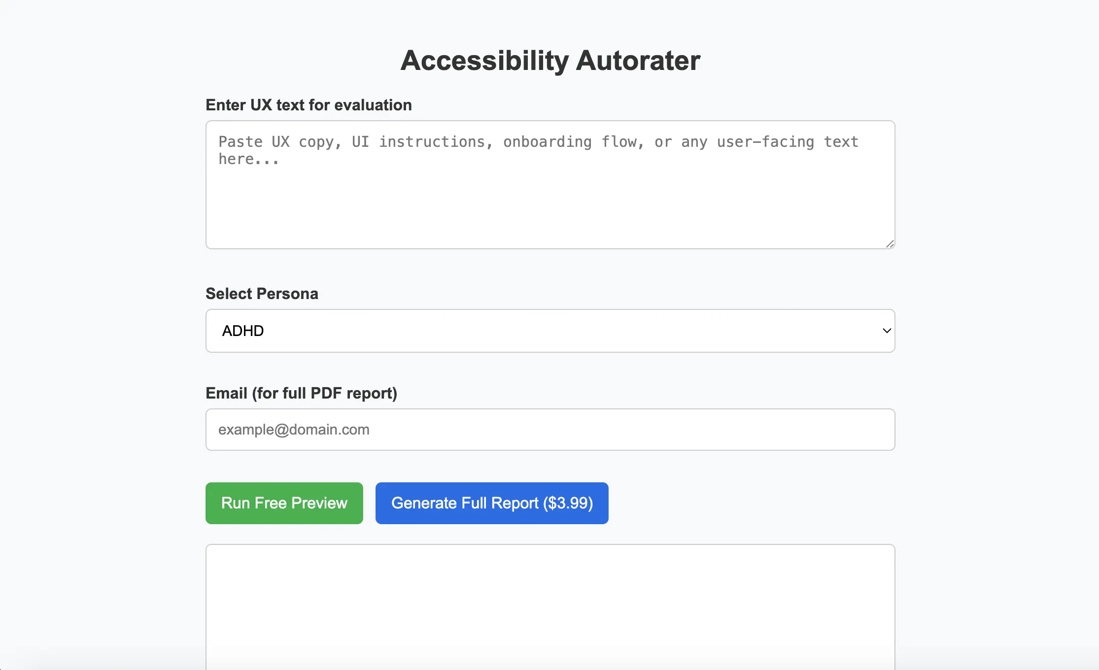 Accessibility Autorater gallery image