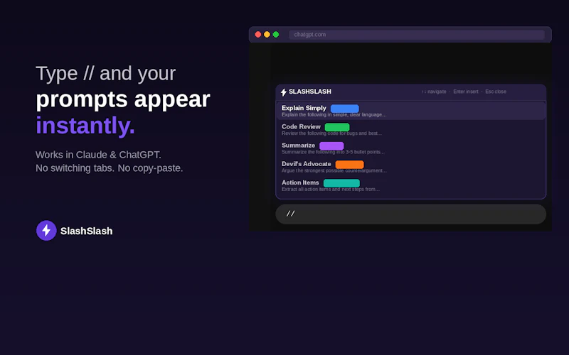 SlashSlash screenshot 1