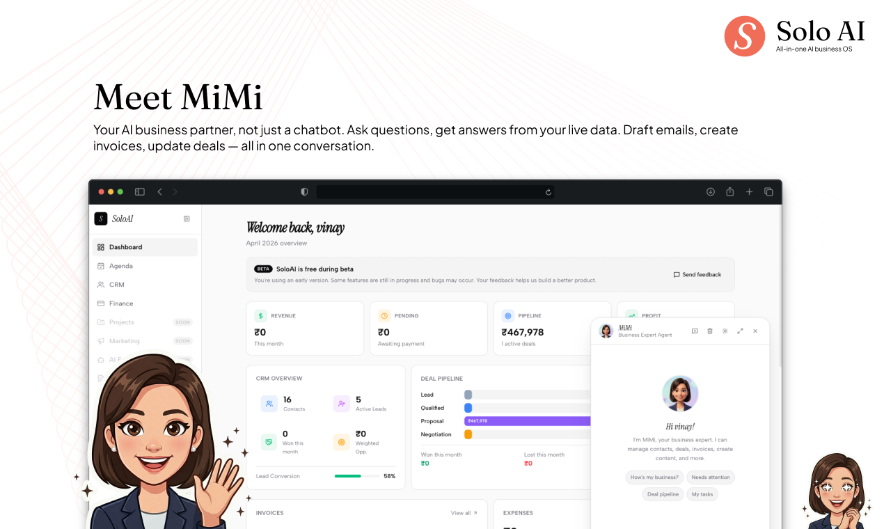 SoloAI – AI Business OS for Founders gallery image