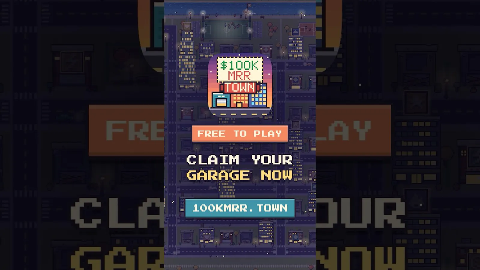 $100K MRR Town screenshot 1 (video preview)
