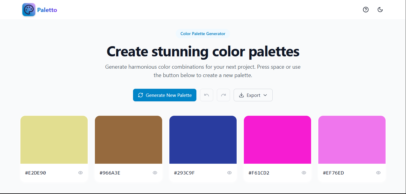 Piedra - Una generación de paleta de colores moderna para diseñadores y desarrolladores media 2