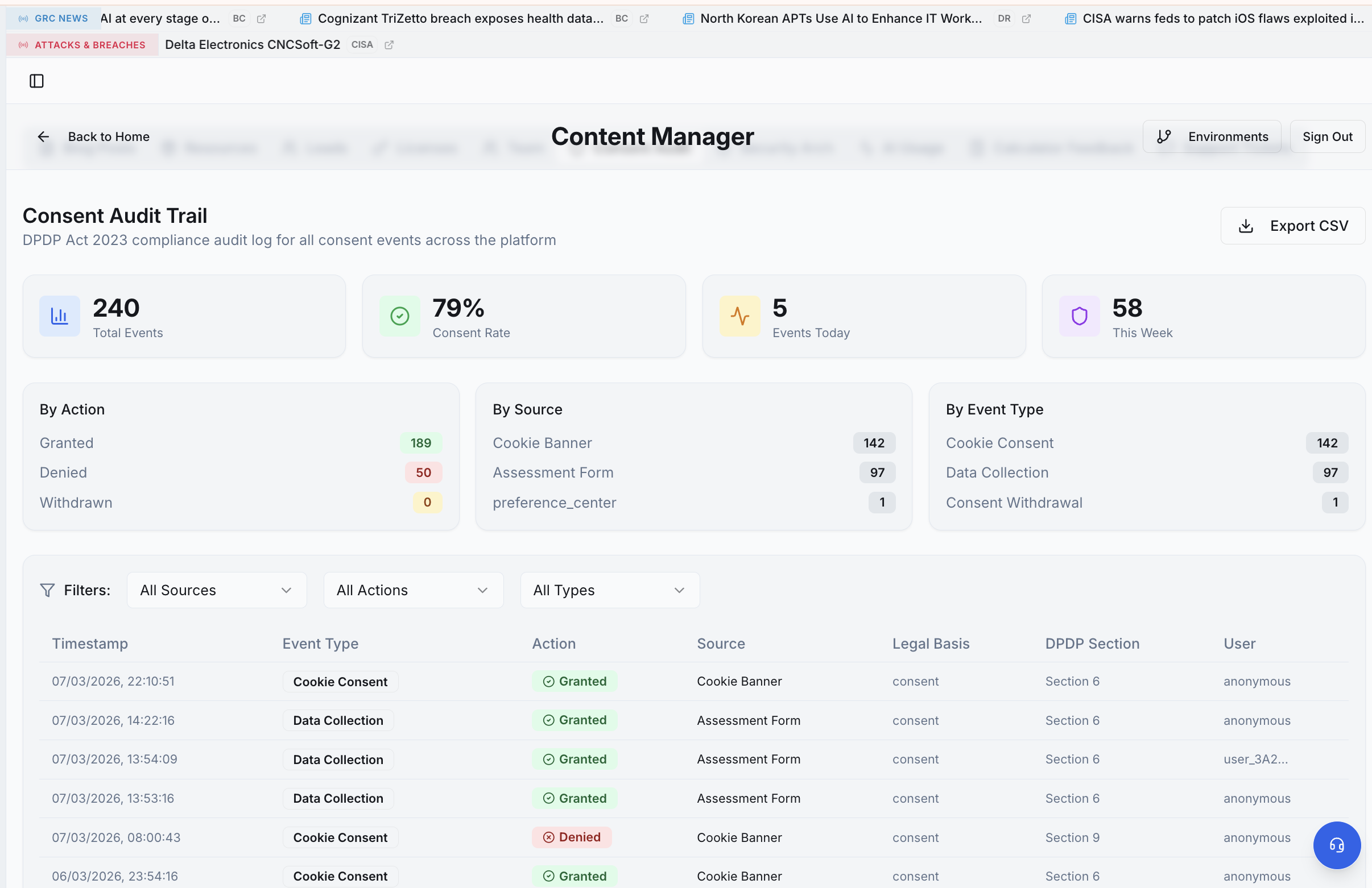 Complynz - Screenshot 5 showing product features and functionality
