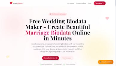 Wedding Biodata Maker gallery image