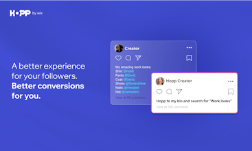 Hopp by Wix gallery image