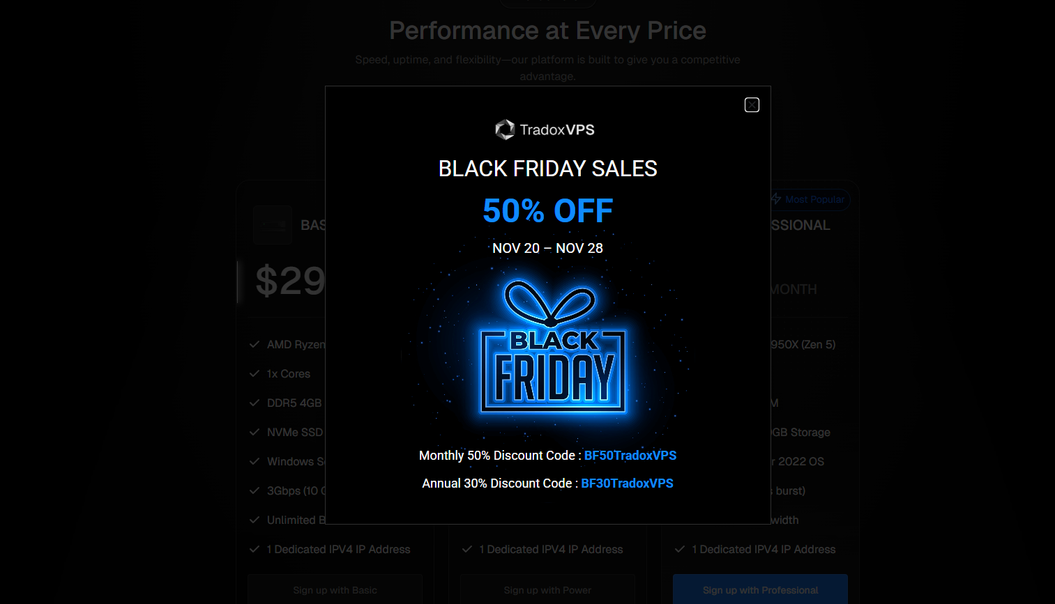 TradoxVPS gallery image