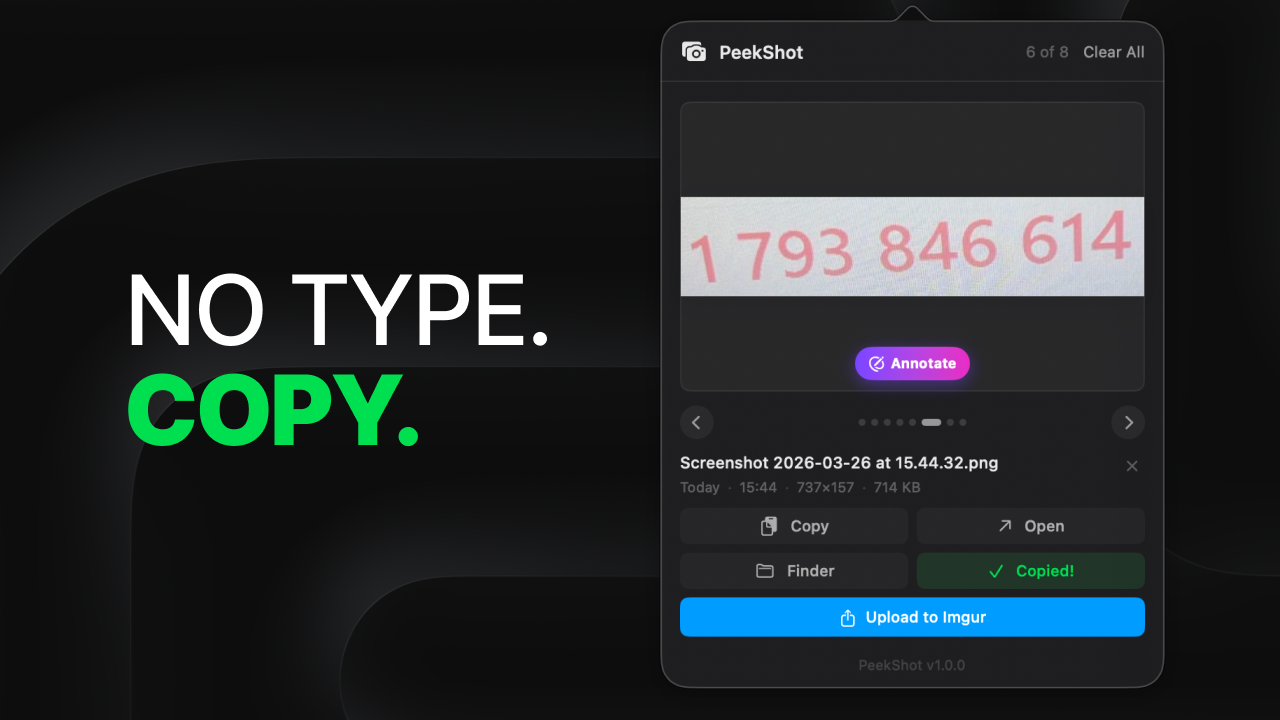 PeekShot gallery image