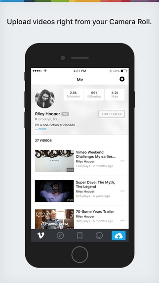 Vimeo 6.0 for iOS gallery image