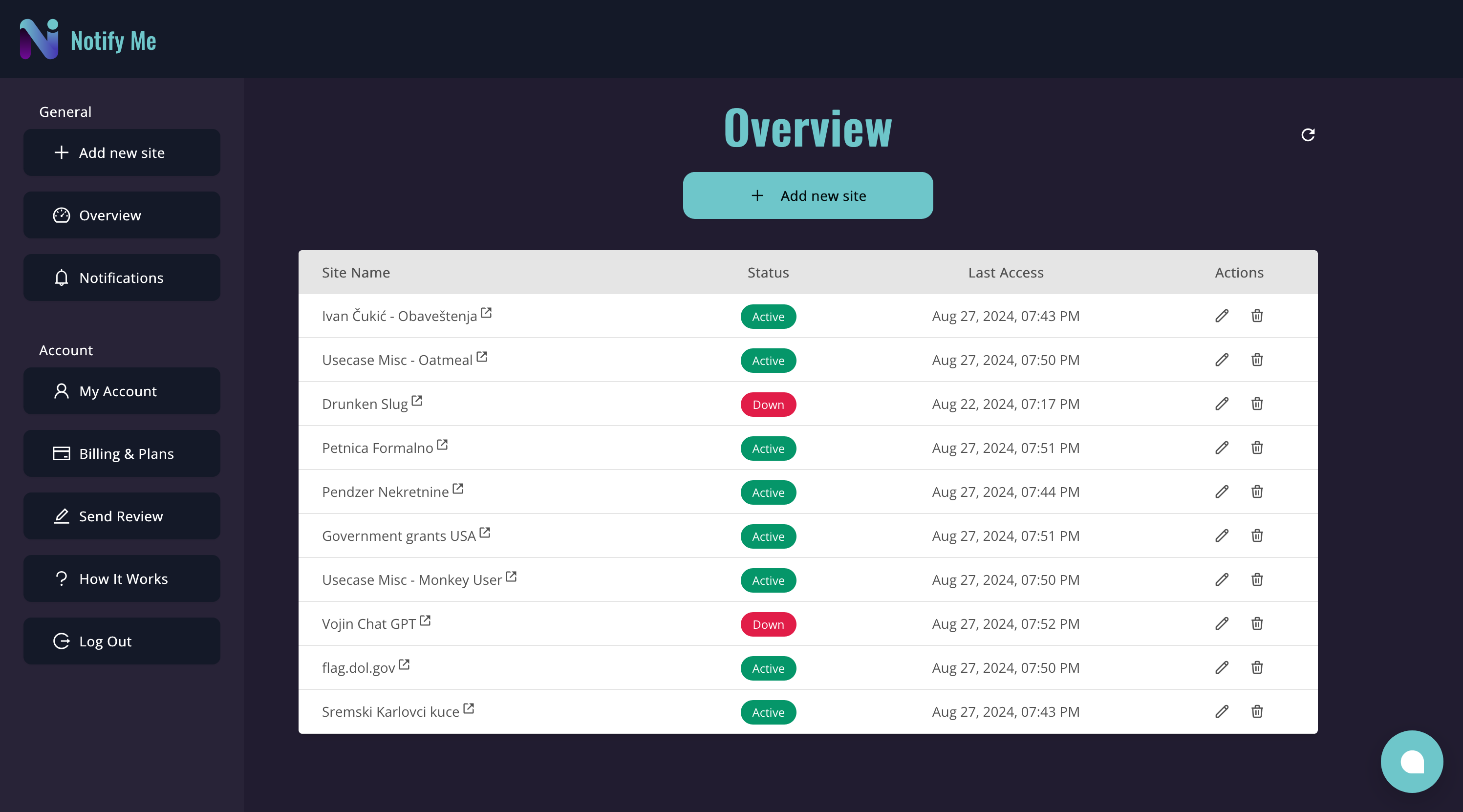 Notify Me gallery image