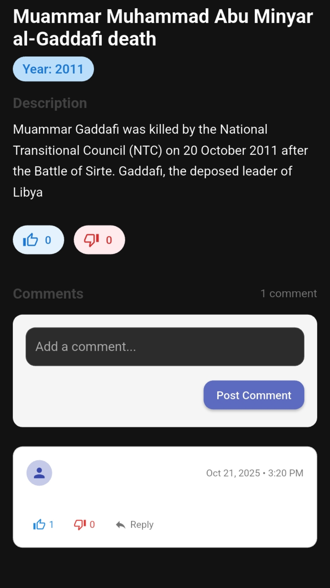 History Today app gallery image