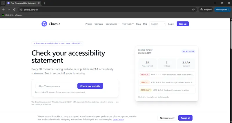 Cluesia screenshot 2