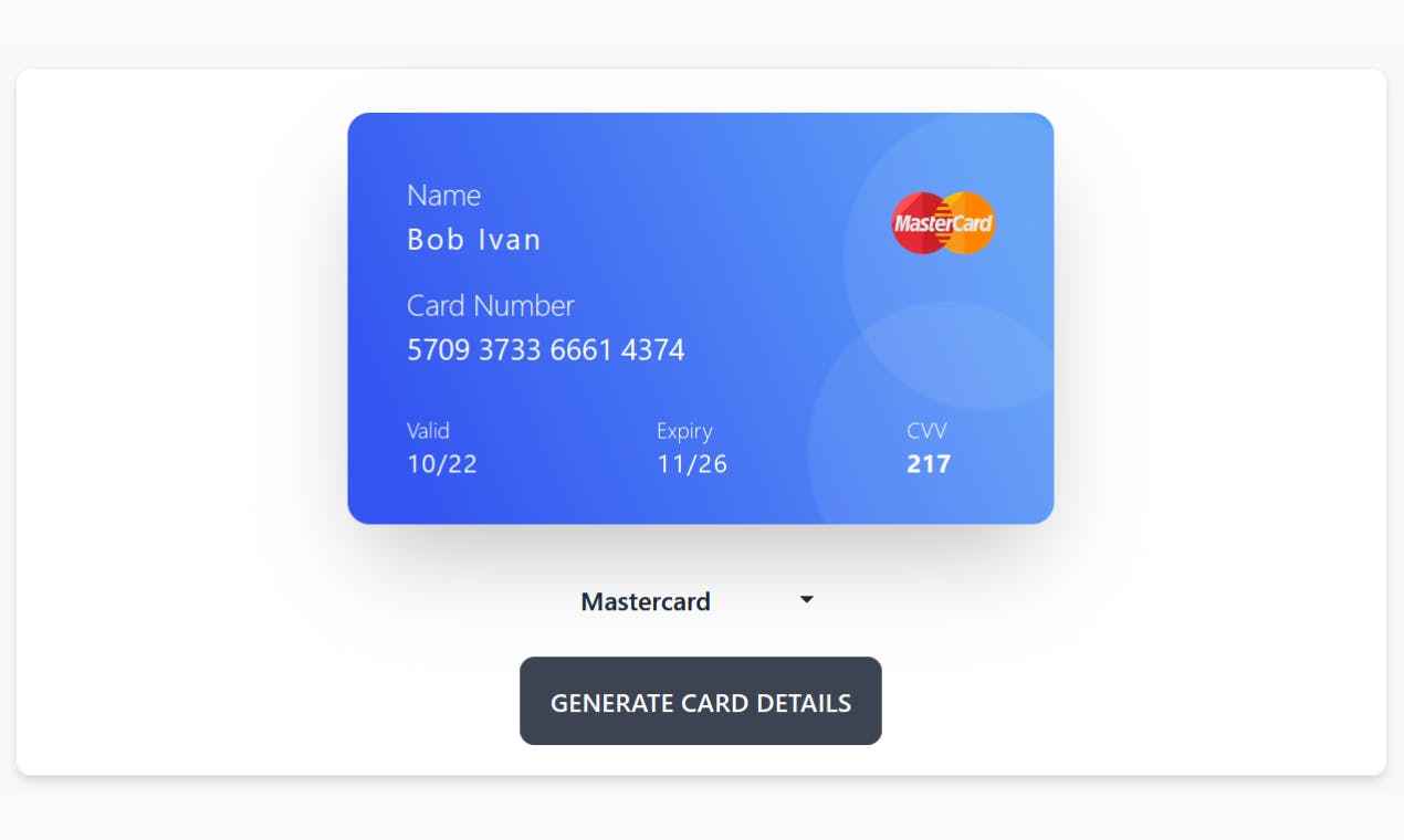 Credit Card Generator Product Information, Latest Updates, and