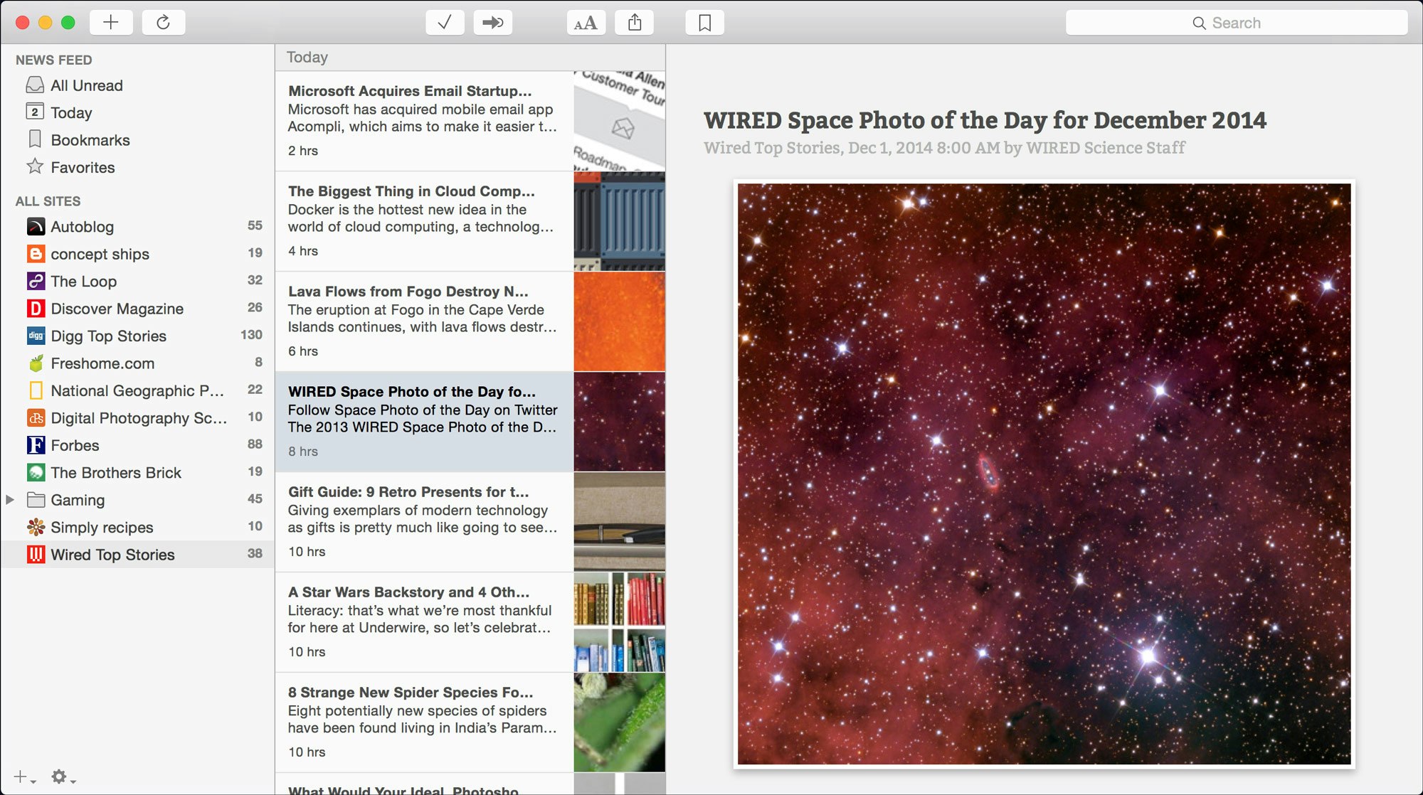 NetNewsWire4 gallery image